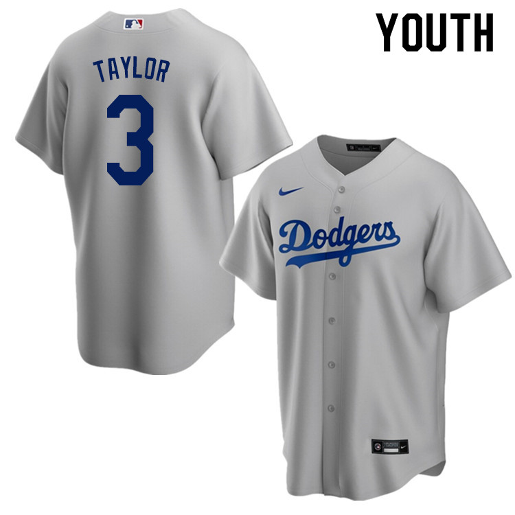 Nike Youth #3 Chris Taylor Los Angeles Dodgers Baseball Jerseys Sale-Alternate